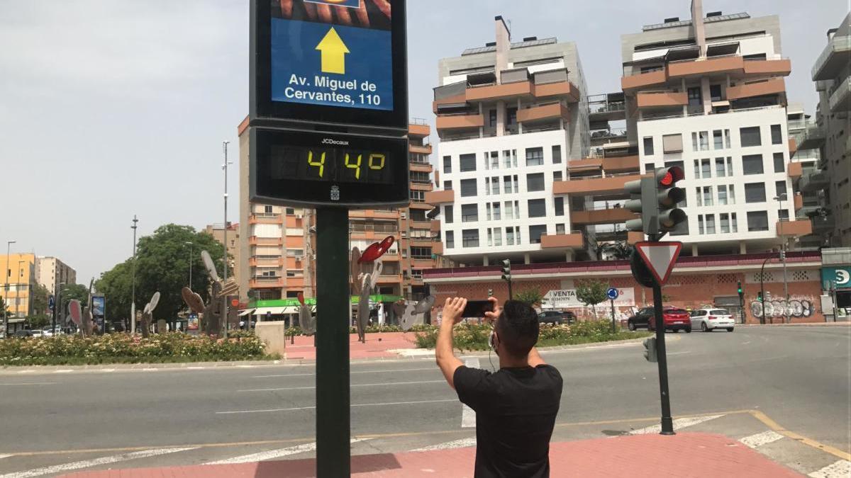 Alerta amarilla mañana por temperaturas de hasta 40 grados