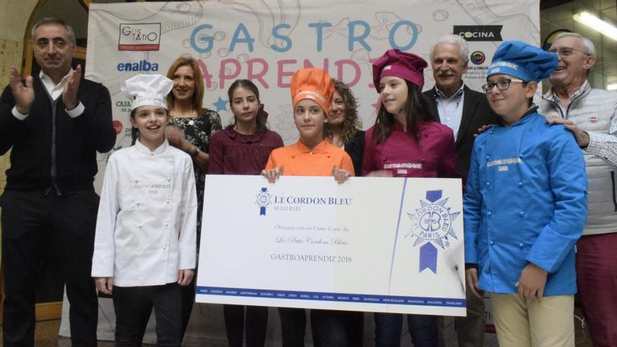 Concurso para minichefs en la Escuela de Hostelería de Gijón