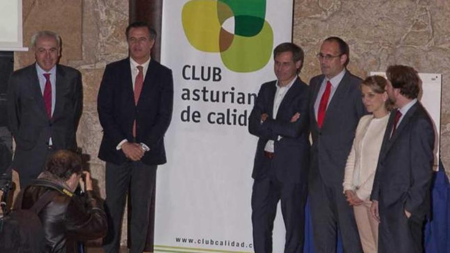 La nueva directiva  del Club de Calidad