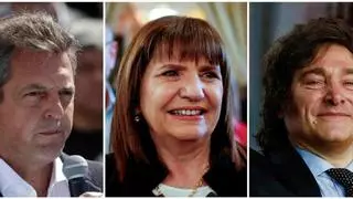 Milei, Massa y Bullrich: quién es quién en las elecciones de Argentina