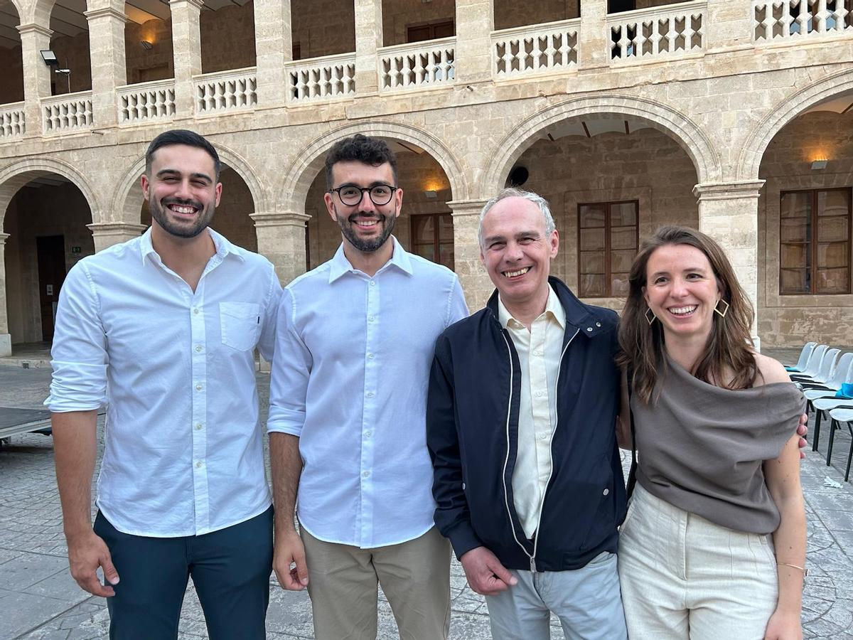Miquel Àngel Barredo, Pep Oliver, Joan Ferriol, Pilar Soler.