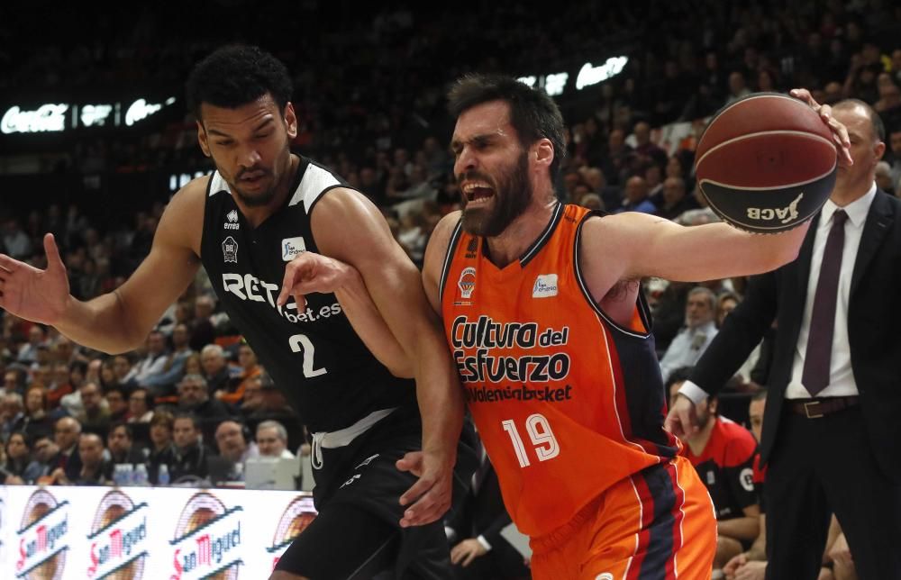 Valencia Basket - Bilbao Basket, en imágenes