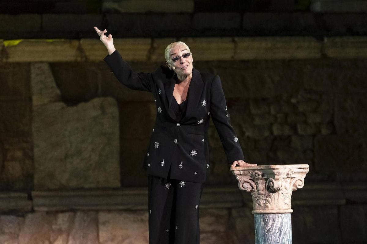 Anabel Alonso, en el papel de Tiresias.