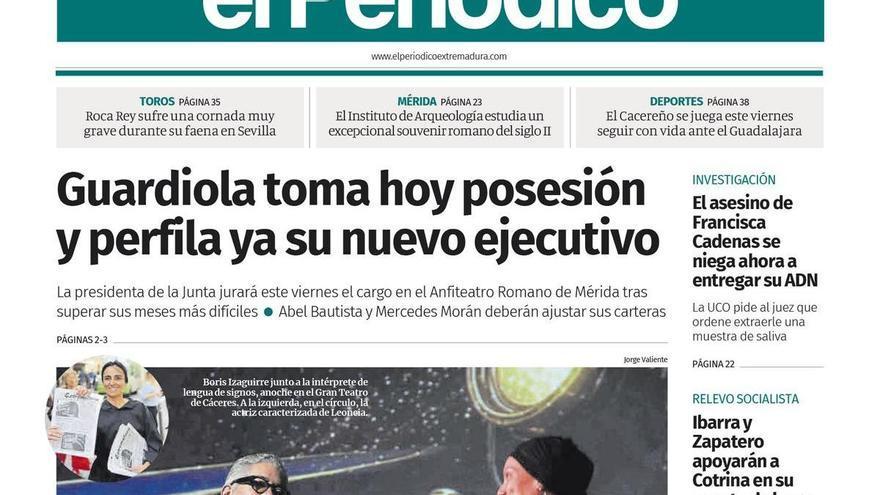 Consulta la portada correspondiente al día 24 de abril de 2026