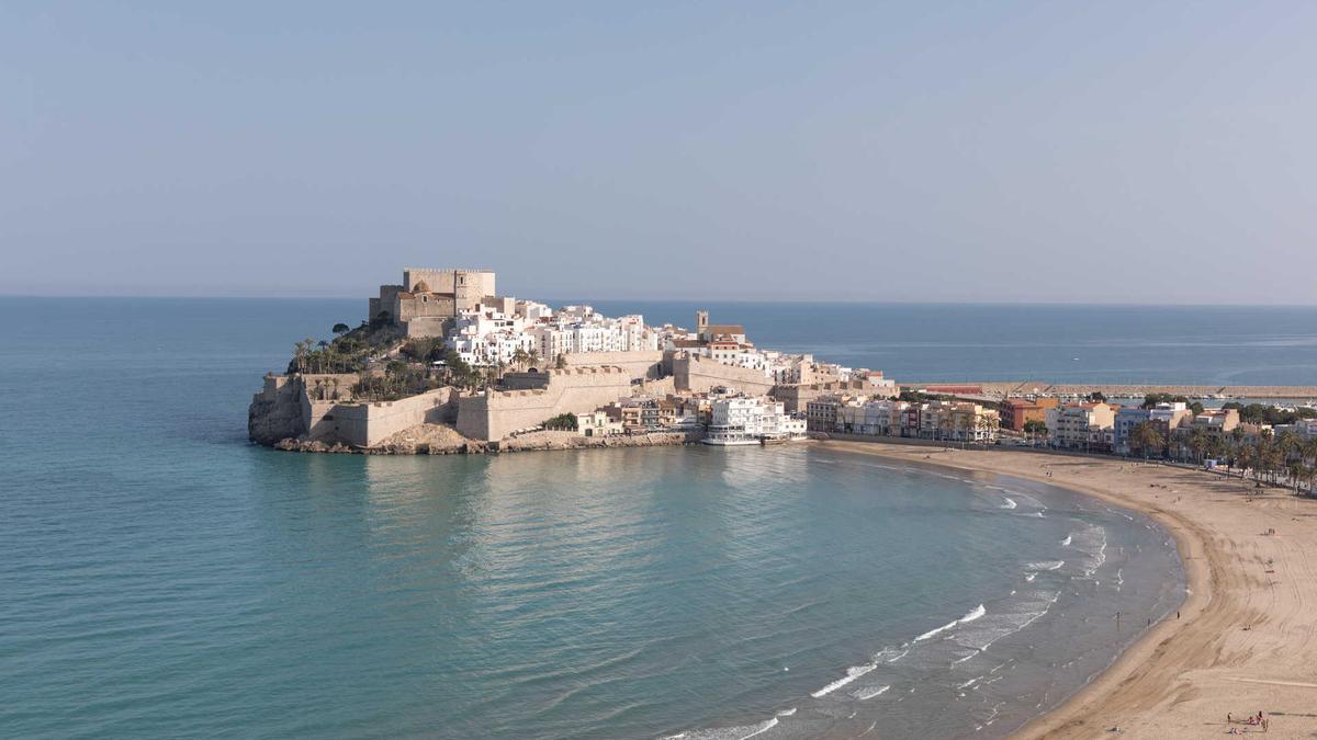 Playa Norte de Peñíscola (Castelló).