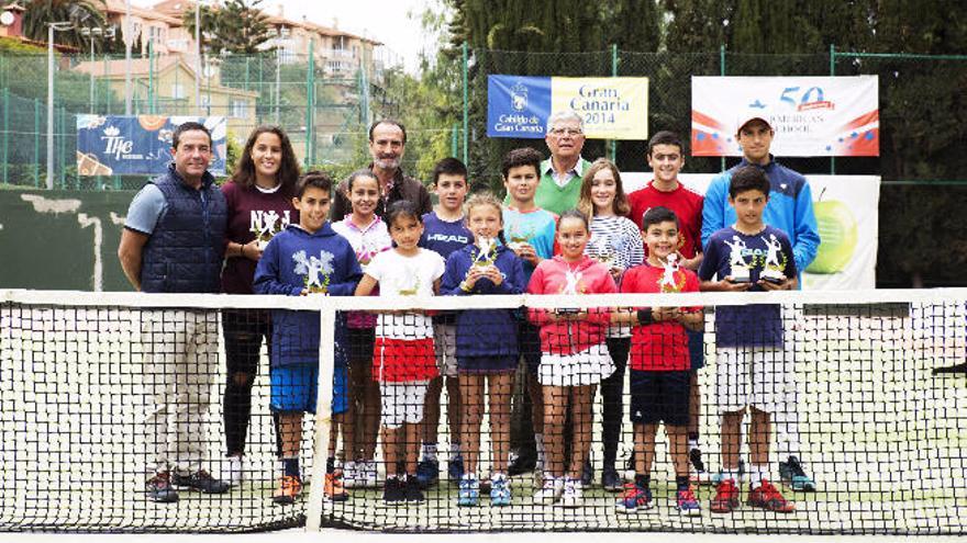 Imagen de los ganadores de las distintas categorías.