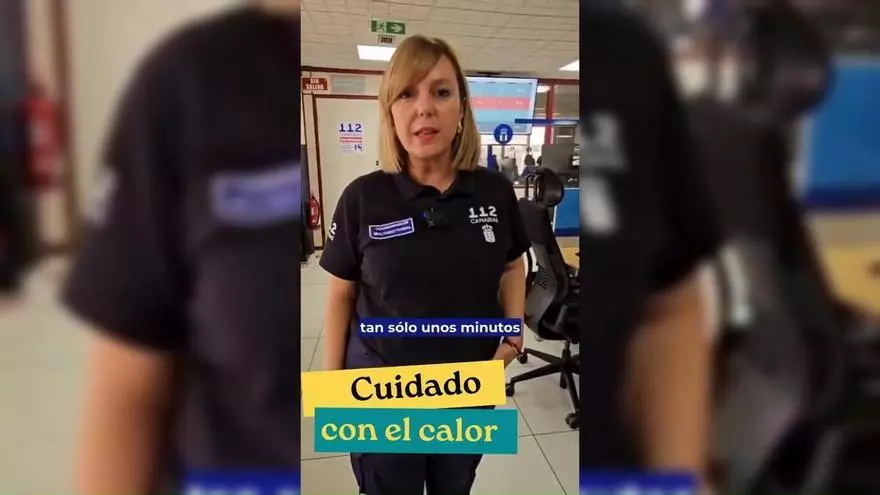 El aviso del 112 Canarias para evitar tragedias este verano