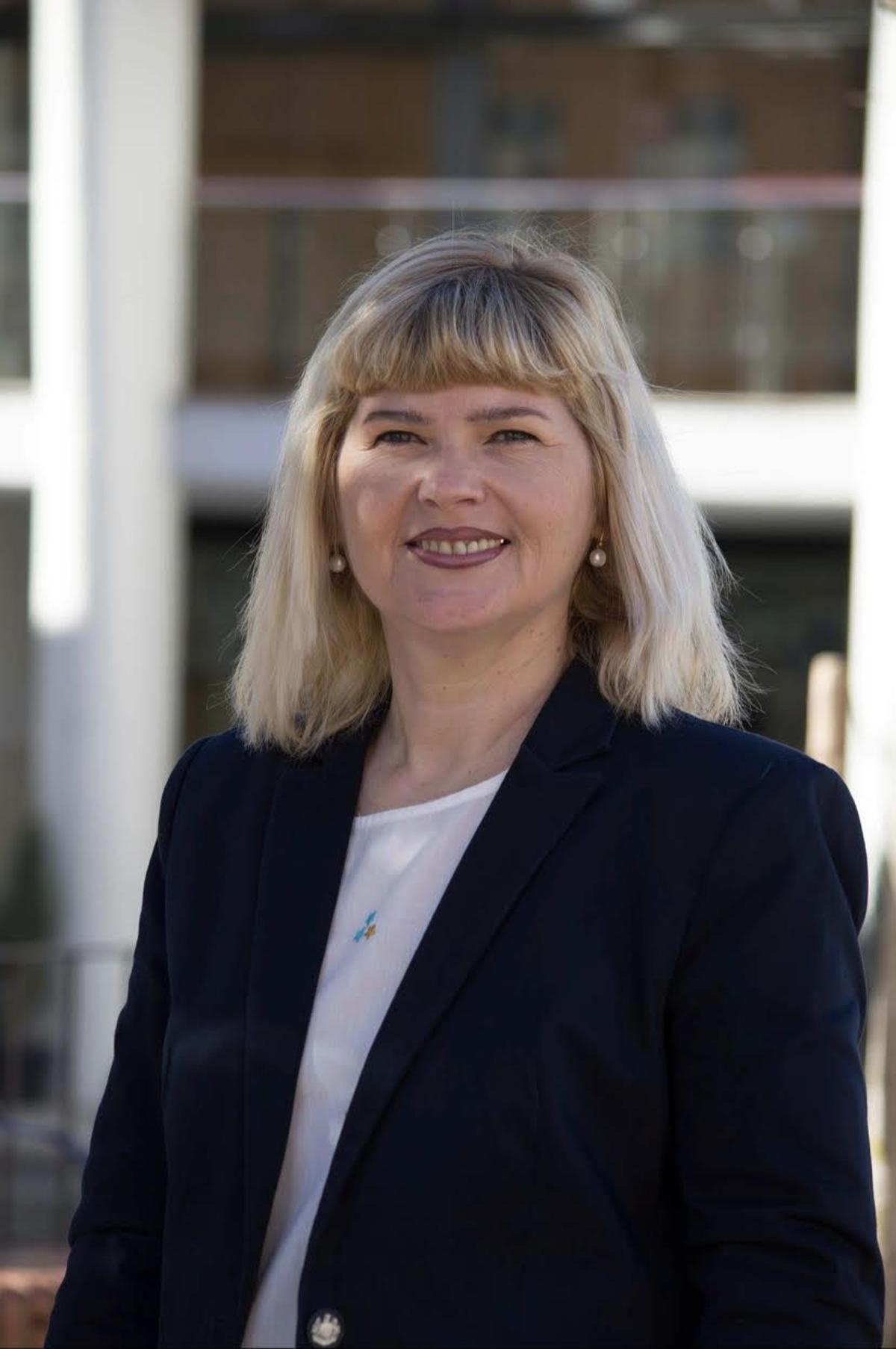 Mariya Bakhovska, presidenta de la Asociación de Migrantes Vegas Bajas