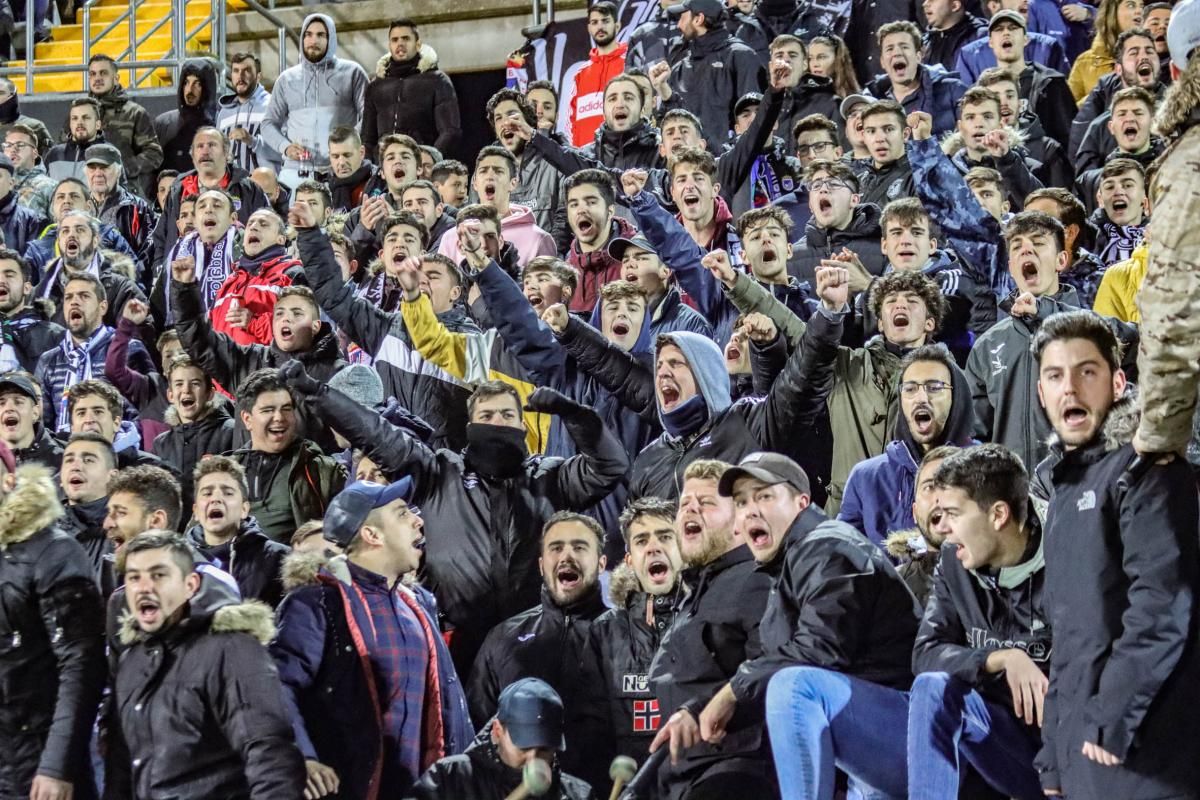 Las imágenes del Badajoz-Eibar en el Nuevo Vivero