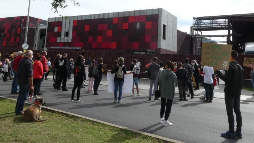 Moment de la protesta