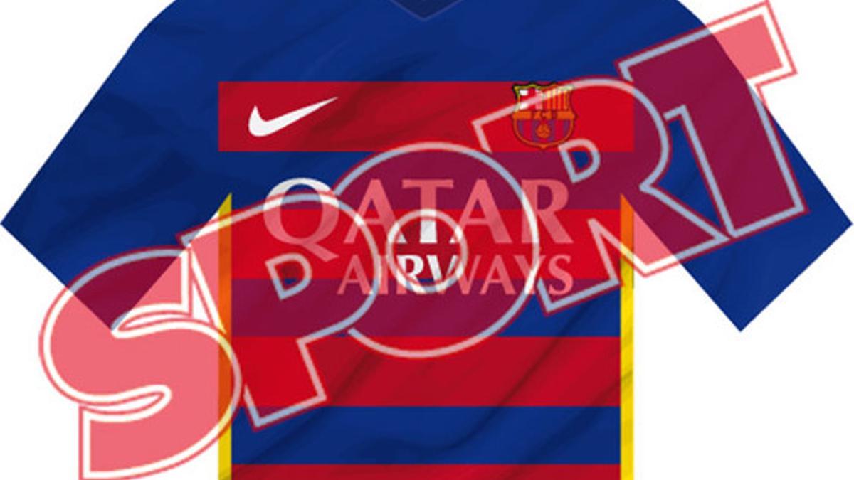 Esta es la próxima camiseta del Barça