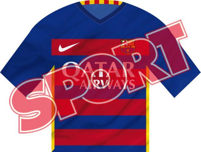 Esta es la próxima camiseta del Barça