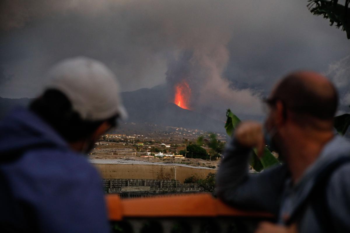 Las imágenes más impactantes de la erupción de La Palma