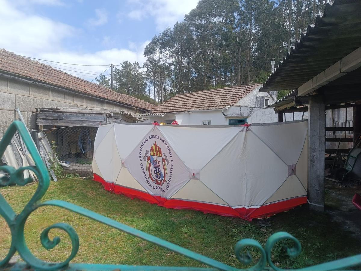 Muere una mujer de avanzada edad tras caer a un pozo en Ames