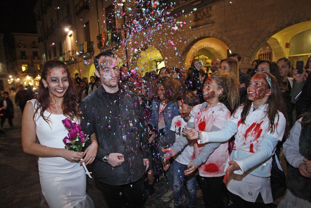 Zombie Walk 2017 al Barri Vell de Girona