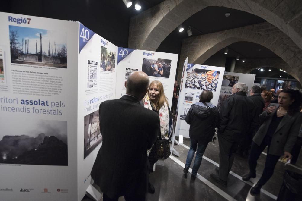 Regió7 exhibeix a Manresa 40 anys de compromís amb