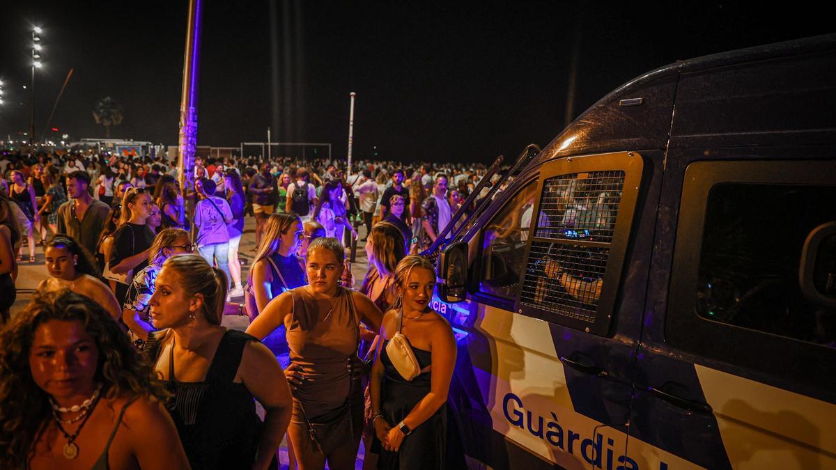 Verbena de Sant Joan en Barcelona