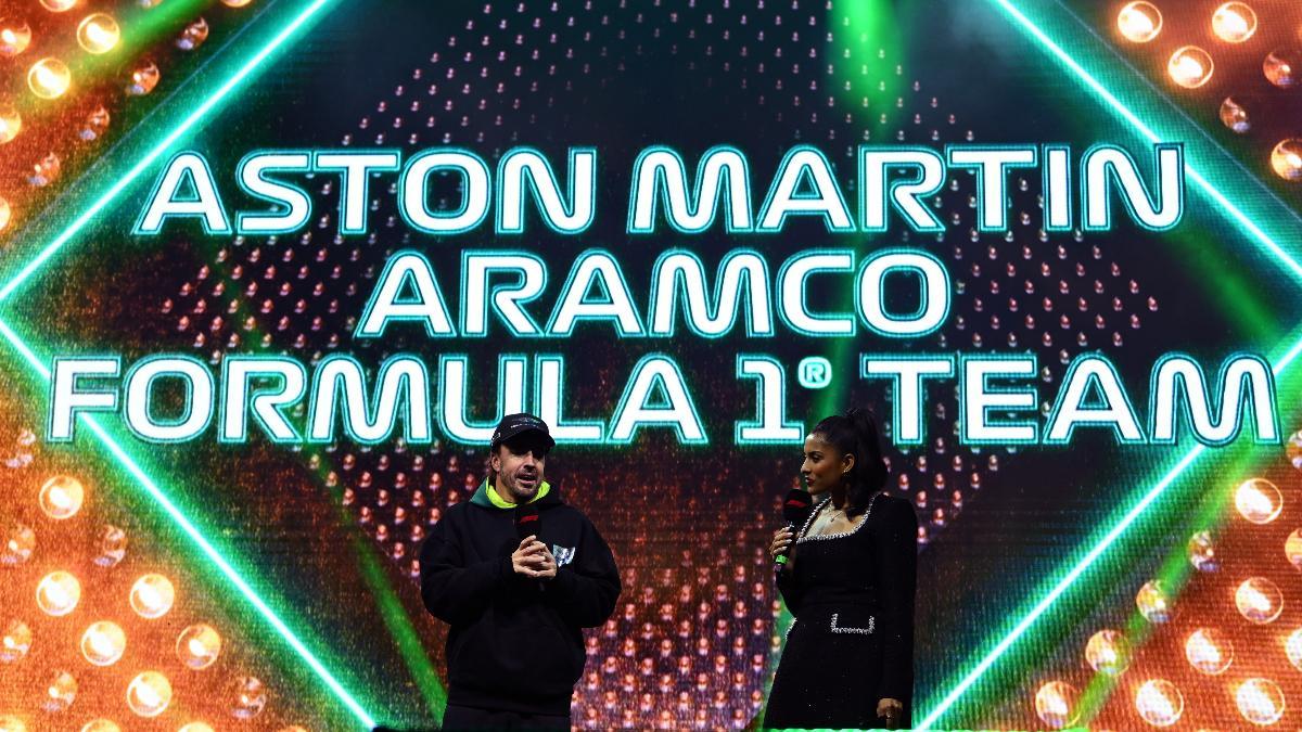 Fernando Alonso charla con su fans en Las Vegas