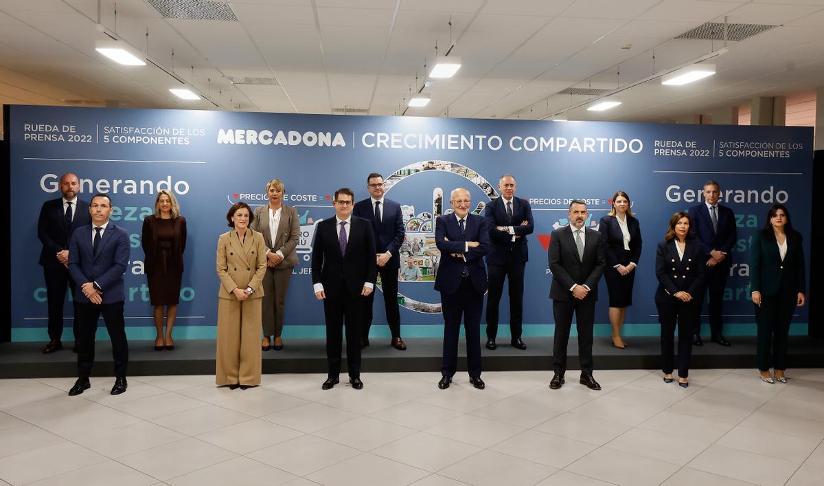 Equipo del comité de dirección de Mercadona