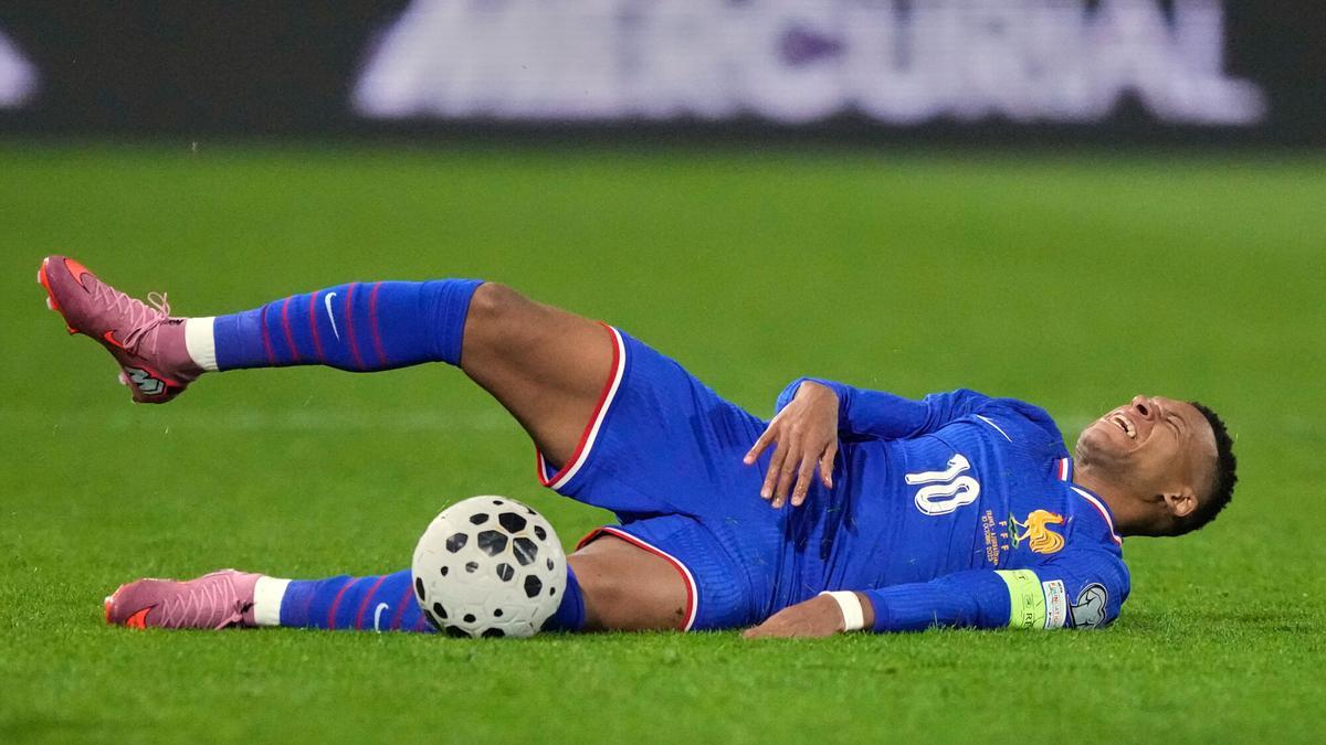 Mbappé marcó un golazo contra Azerbaiyán