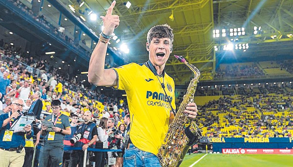 El saxofonista Ian Ferrando.