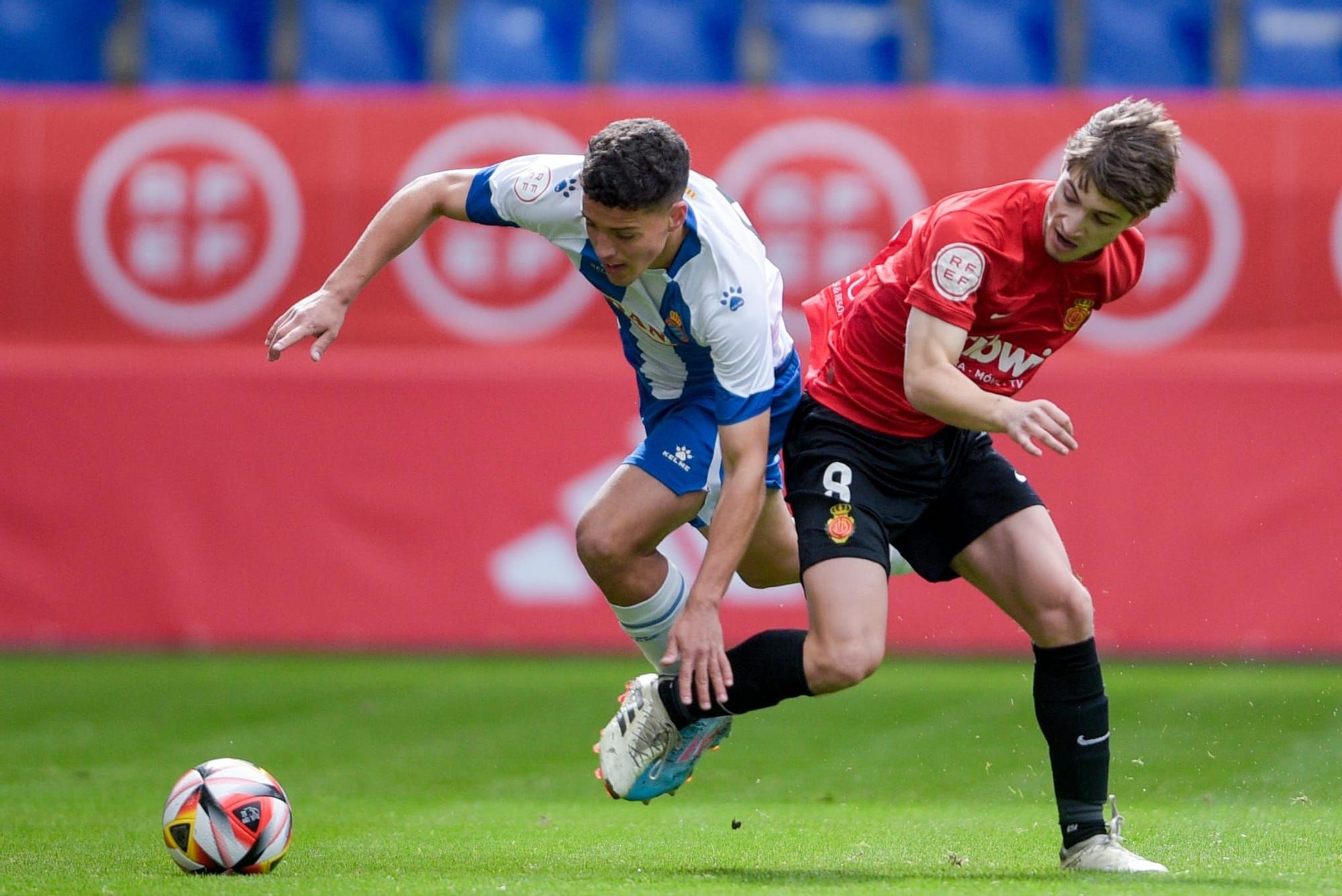 RCD Espanyol-RCD Mallorca, las imágenes de la Copa del Rey juvenil