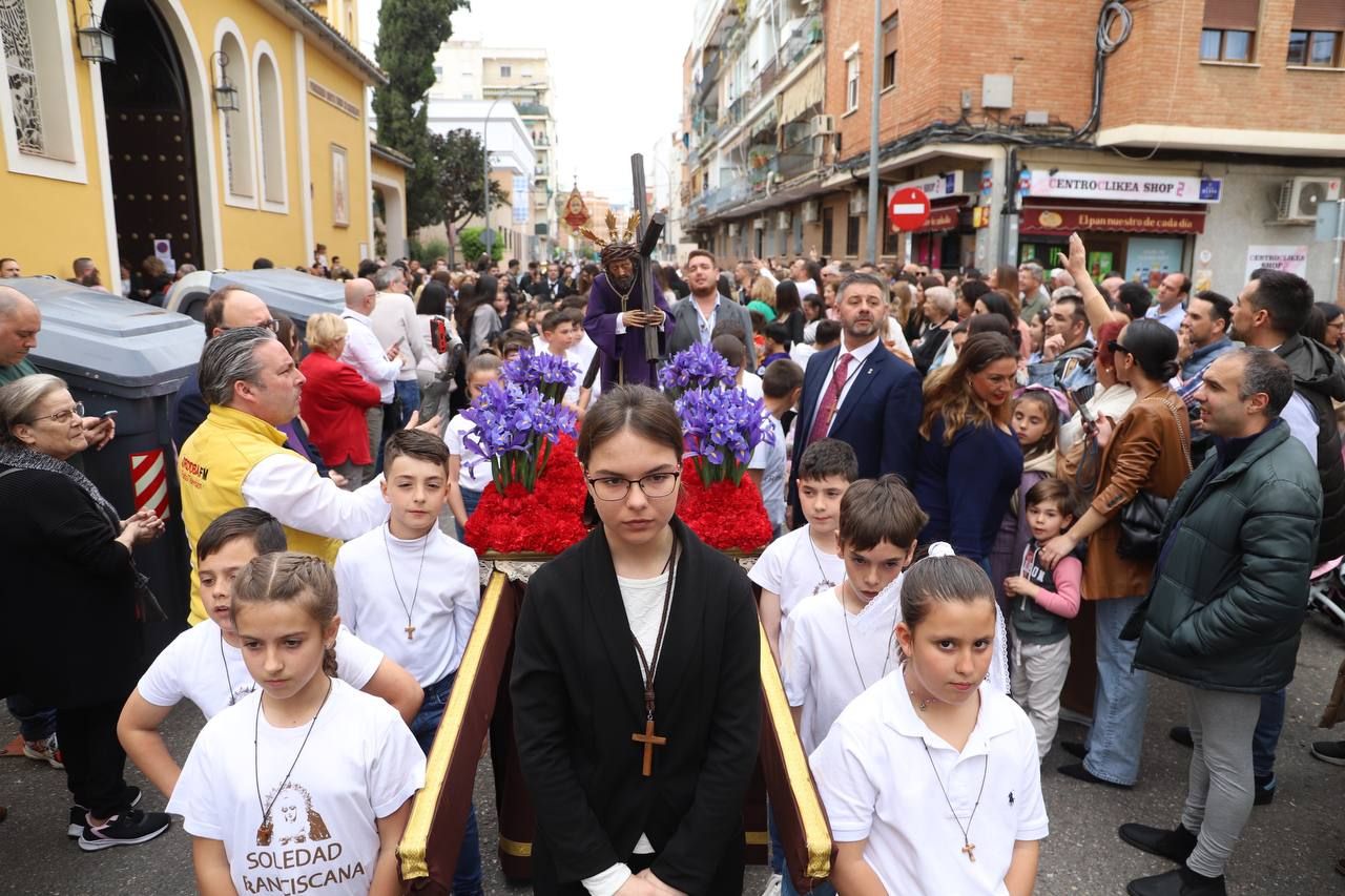 La procesión infantil de los Franciscanos 2025, en imágenes