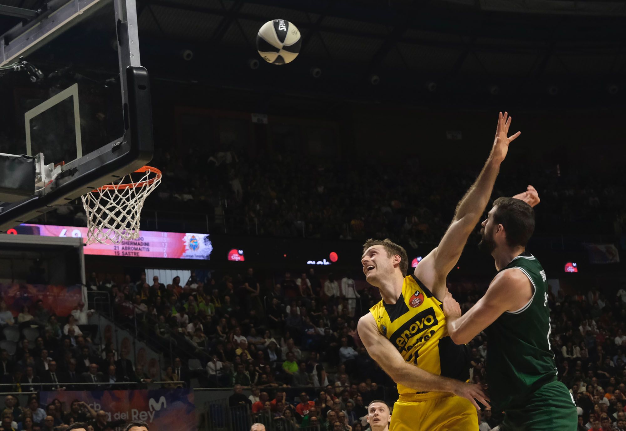 Unicaja - Lenovo Tenerife, cuartos de final de la Copa del Rey 2024.