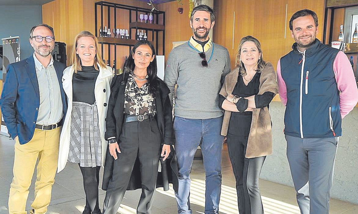 Jordi Vidal, Vicky, Paola, Yago González, Alicia Polo y Raimundo Pérez.