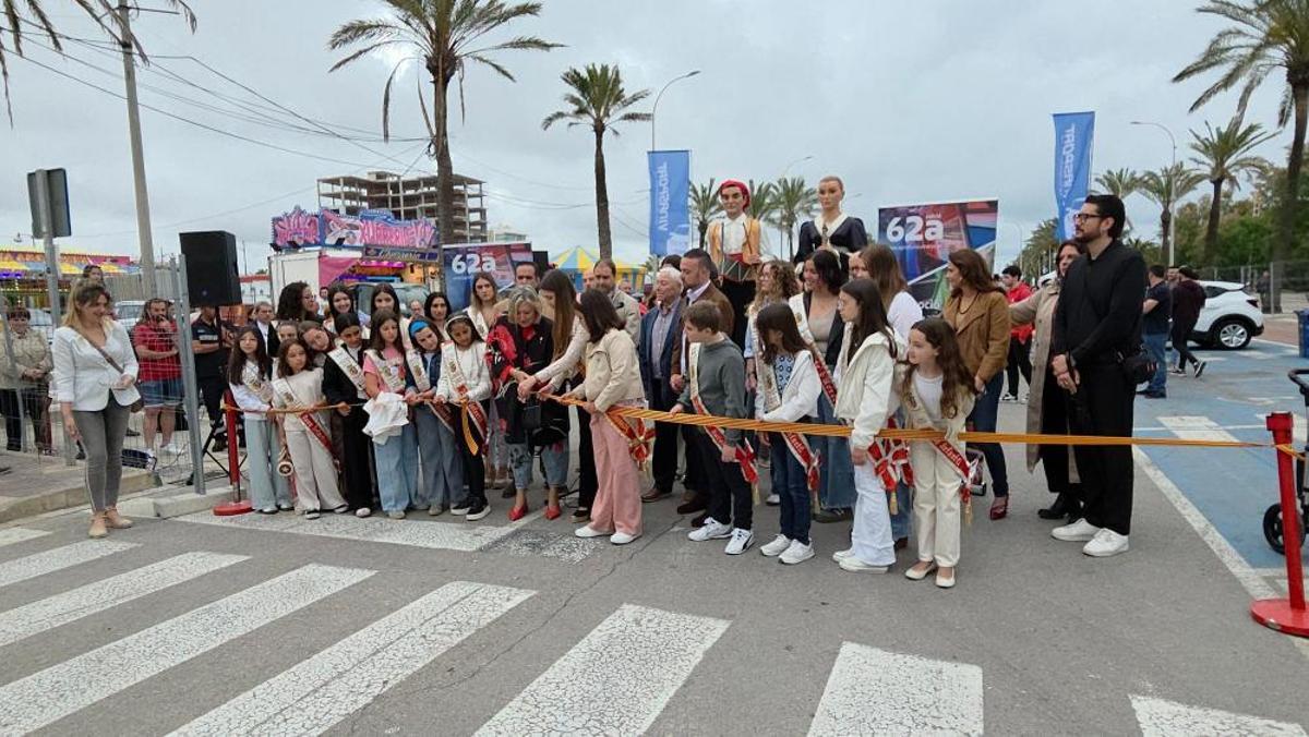 Acto de apertura de la feria.