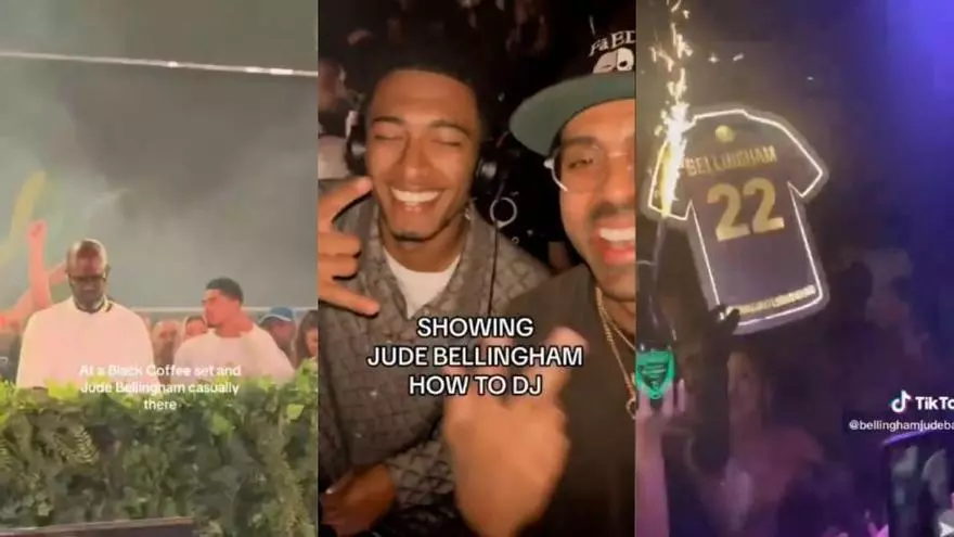 ¡Salen a la luz cantidad de vídeos de Bellingham de fiesta!