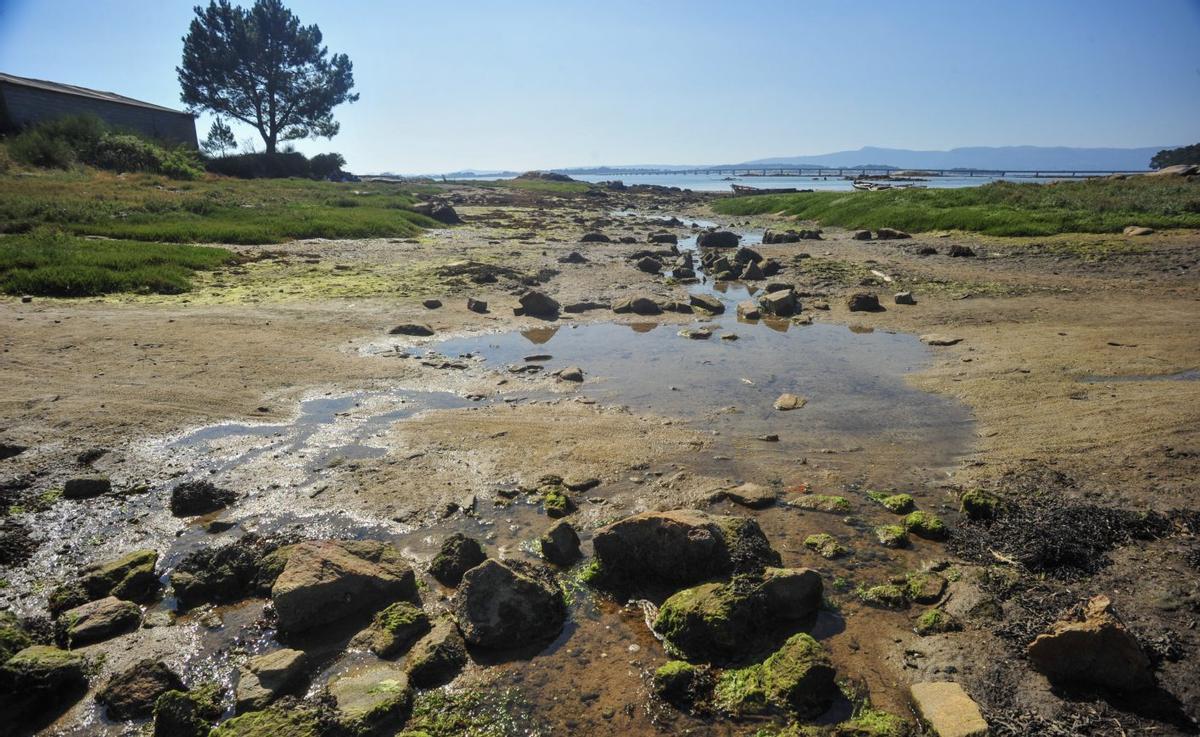 Tramo en el que se construirá la pasarela de Rego de Alcalde.