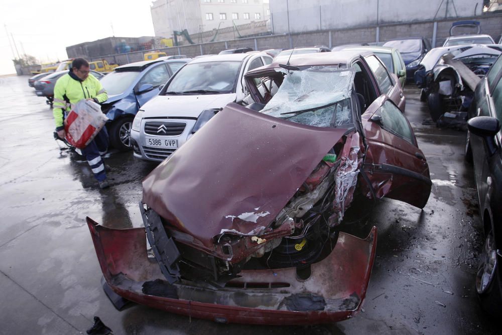 Accident de trànsit múltiple amb tres ferits a l'N-II a Sils