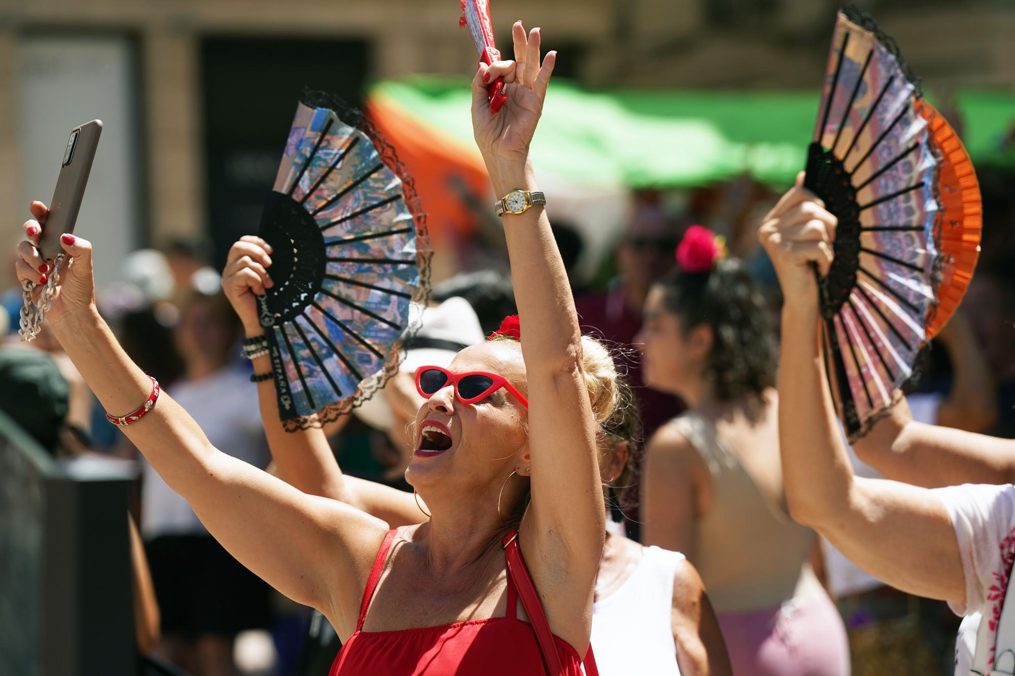 Feria de Málaga 2023 I Ambiente en el Centro de este jueves 17 de agosto