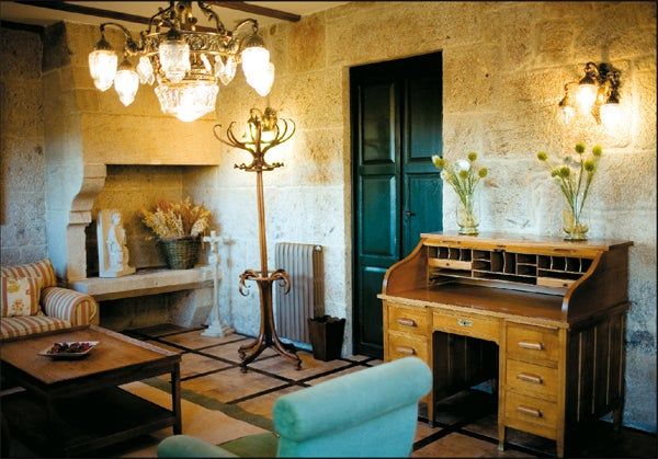 Salón del hotel Castro do Balneario, en la localidad de Cuntis.