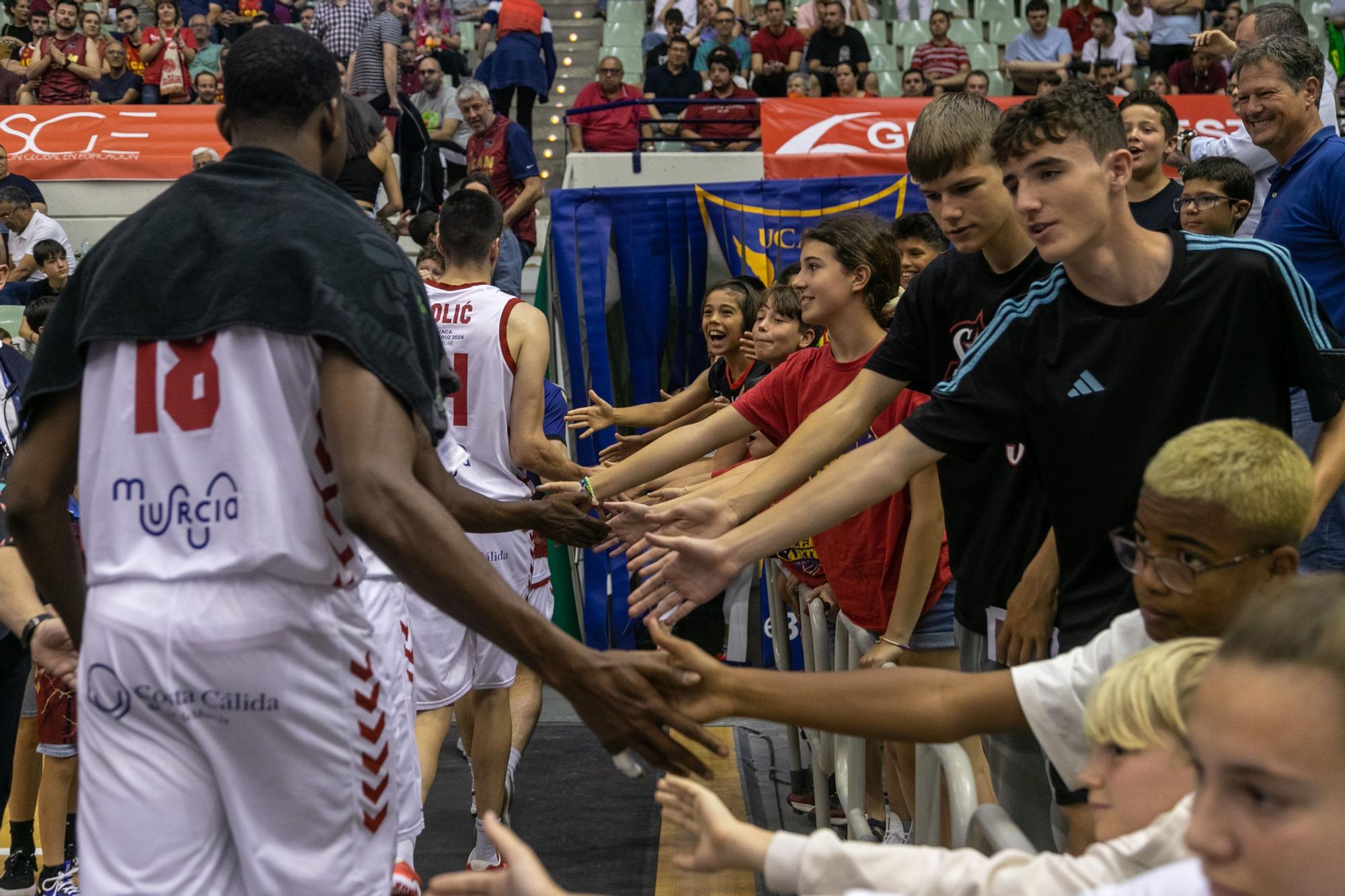 UCAM Murcia - Bilbao Basket en imágenes.