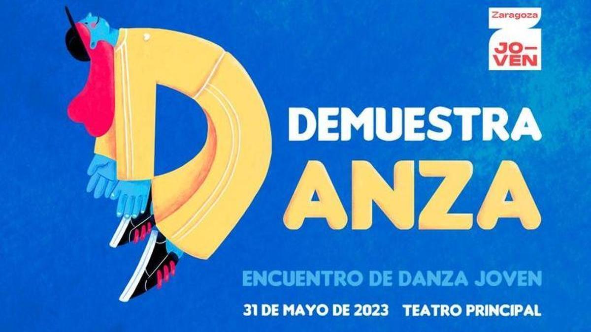 Cartel del Festival Demuestra Danza Joven 2023.