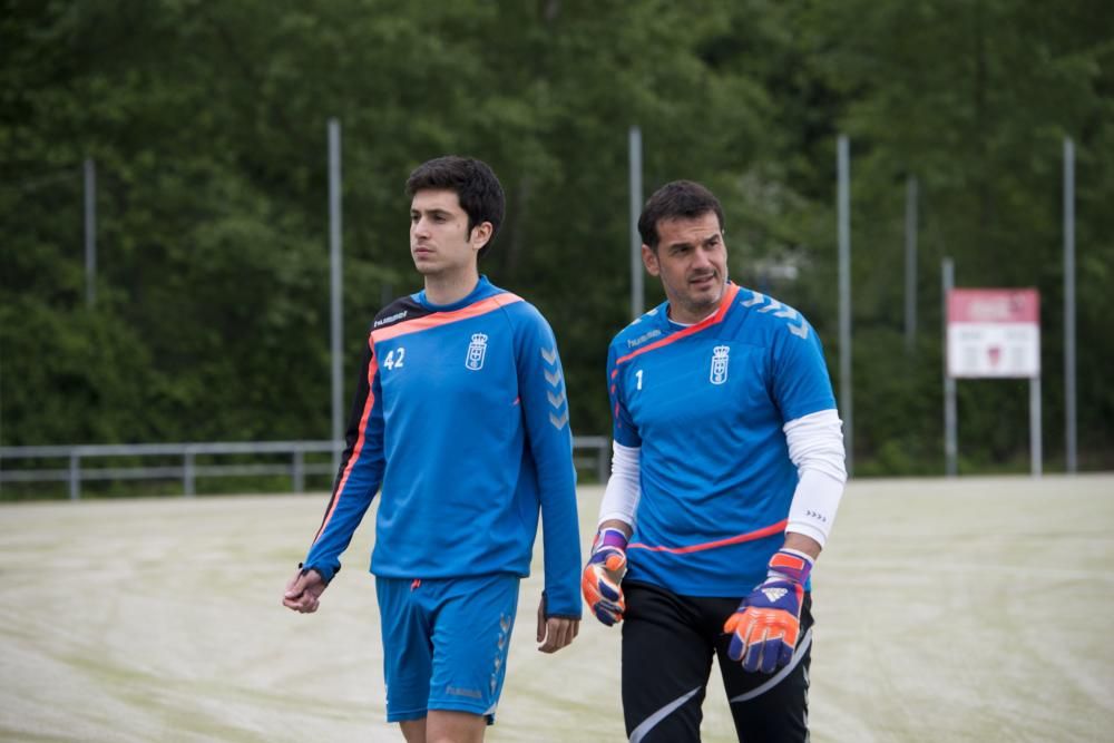 Entrenamiento del Real Oviedo