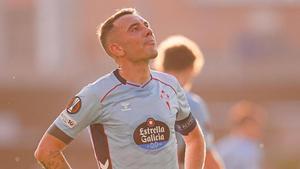 Iago Aspas, en un momento del partido del jueves.