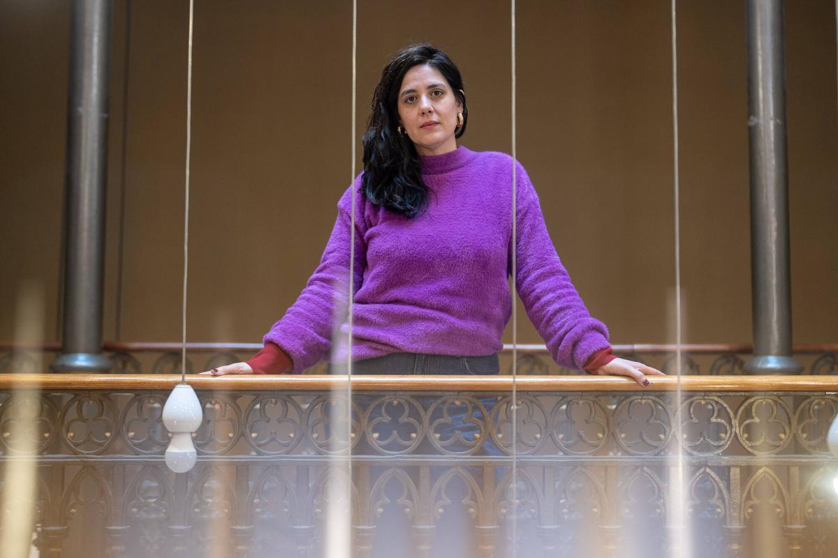 Belén Funes presenta 'Los Tortuga' en Málaga.