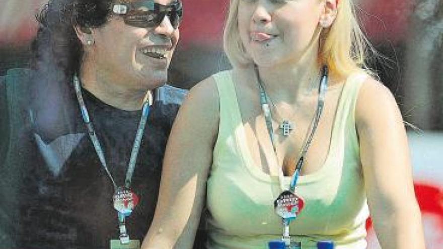 Maradona y su agitada relación con las mujeres