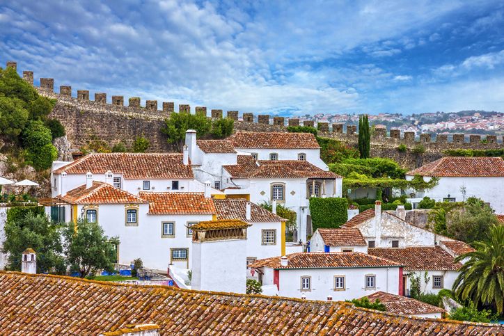 Óbidos, un pueblito amurallado de cuento.