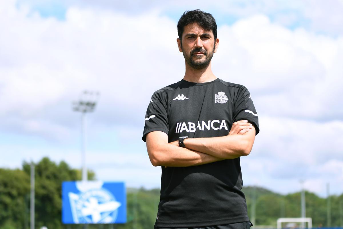 Miguel Llorente, en Abegondo
