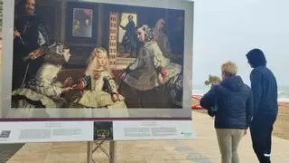 El Museo del Prado 'toma' el paseo marítimo de Vinaròs