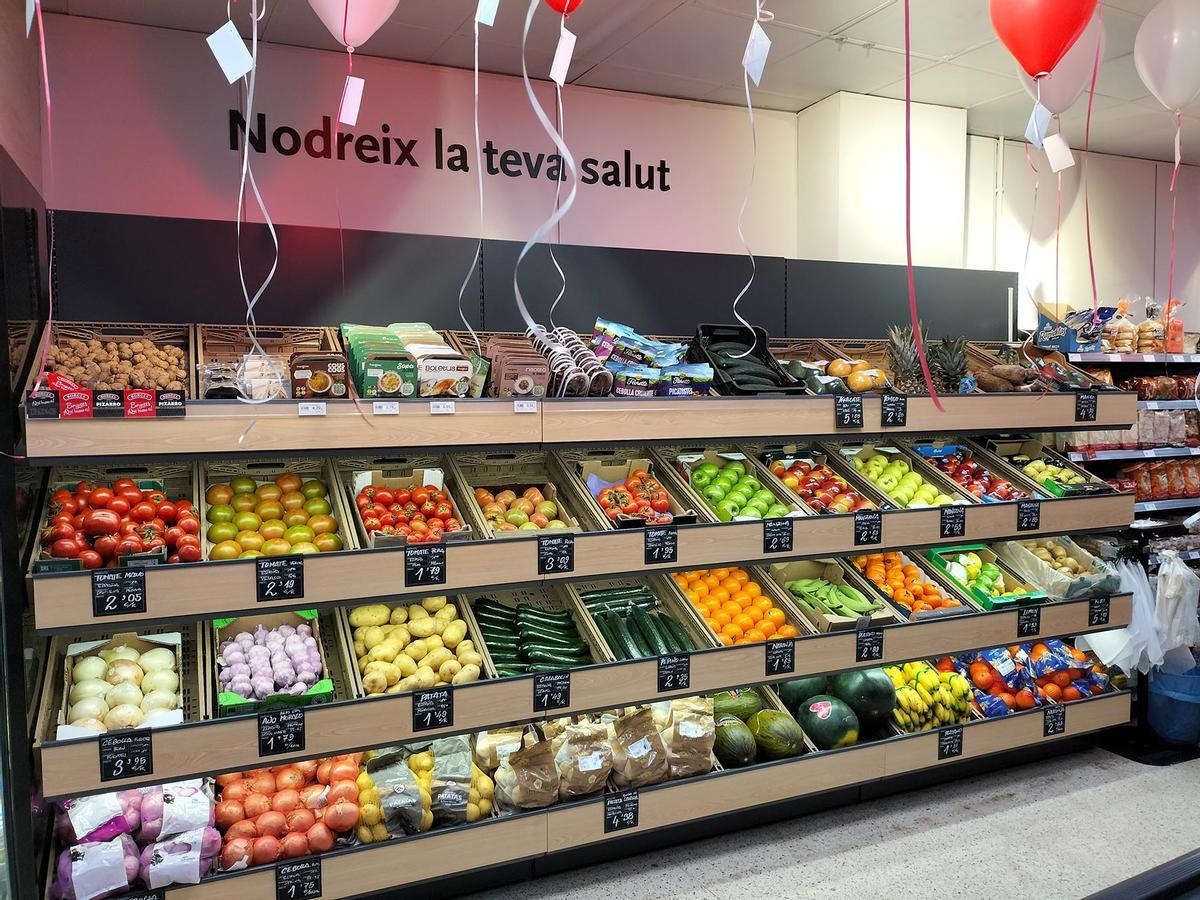 Productos frescos en supermercados SUMA