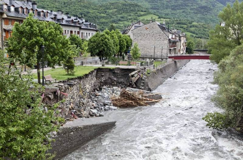 Fotogalería: Inundaciones en el Pirineo Aragonés