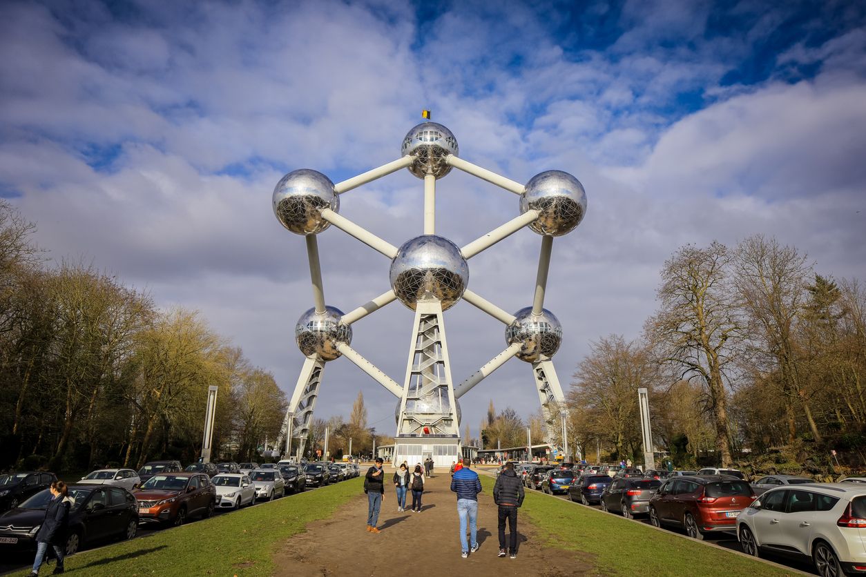 El Atomium, símbolo de Bruselas