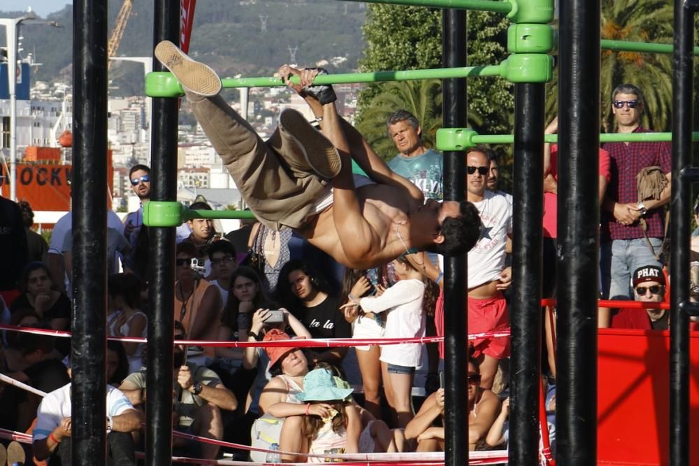 El cierre del Vigo Street Stunts desafía la gravedad