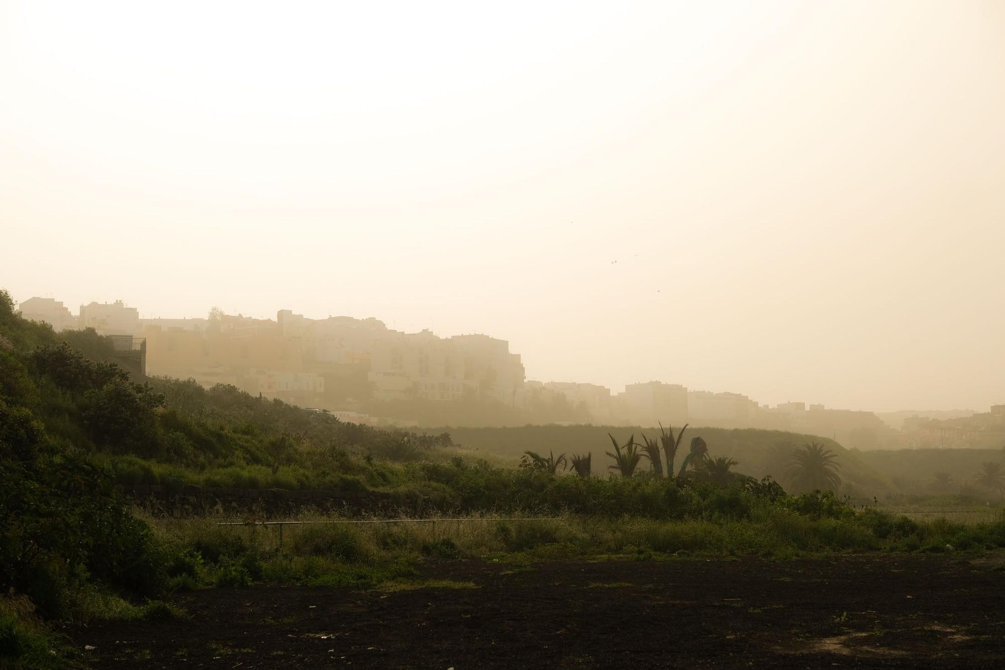 Calima en Gran Canaria