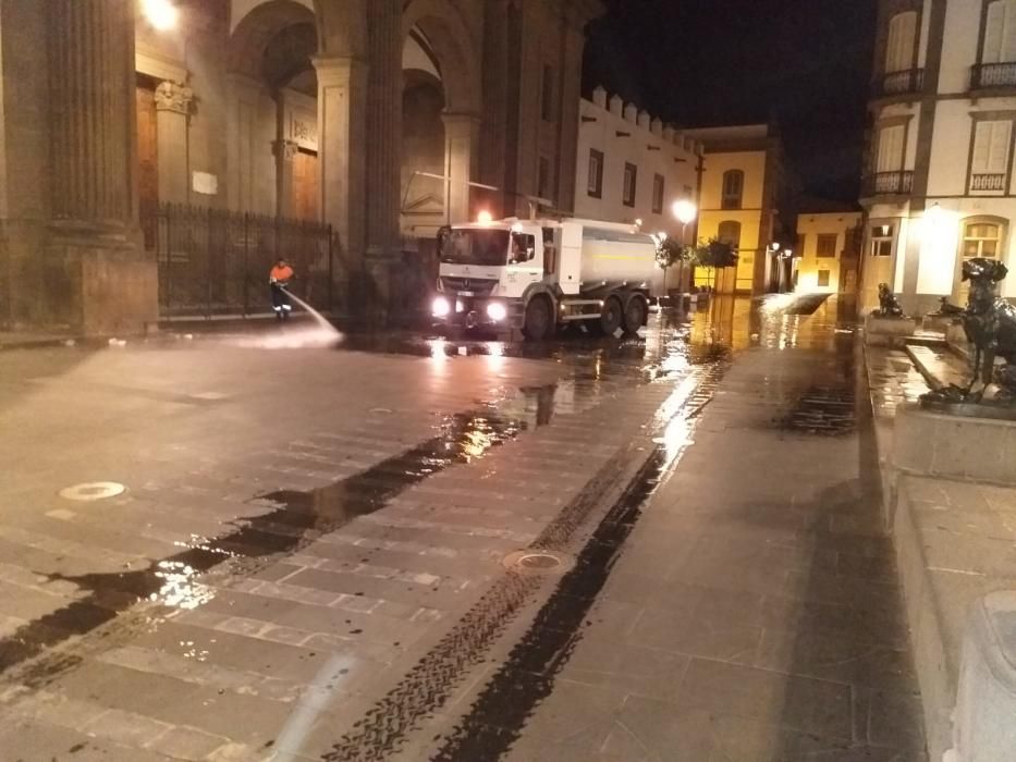 Recogidos 21.300 kilos de residuos tras la Cabalgata y la Noche de Reyes